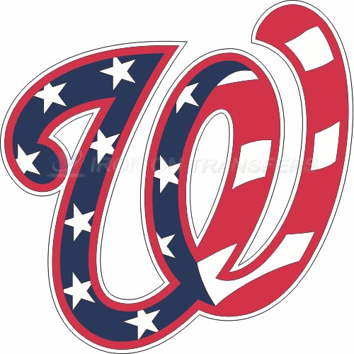 Washington Nationals Iron-on Stickers (Heat Transfers)NO.2027